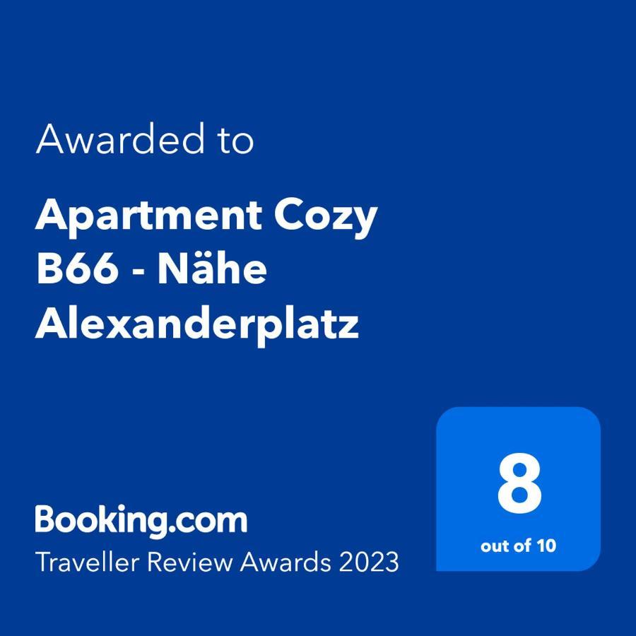 Apartment Cozy B66 - Naehe Alexanderplatz Berlin Luaran gambar